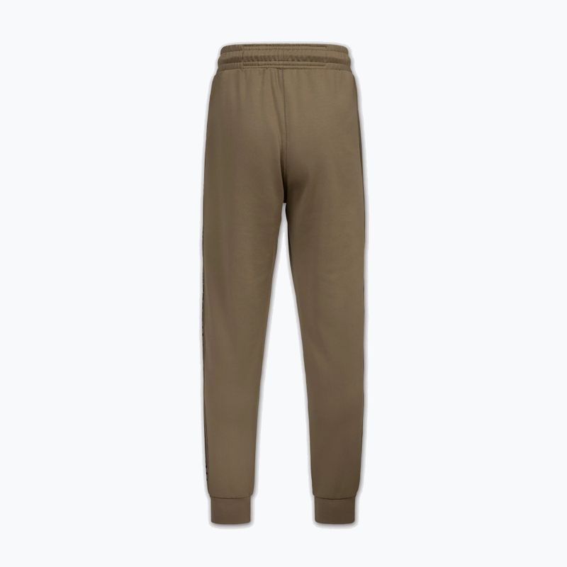 Мъжки панталони Pitbull Trackpants Tape Logo Terry Group coyote brown 3