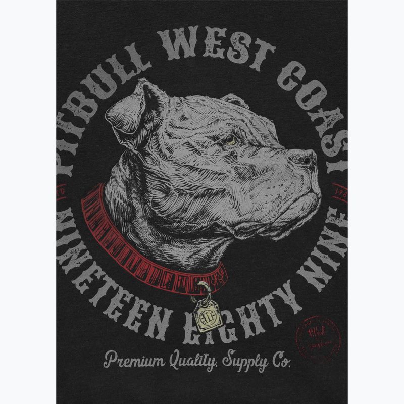 Мъжки суитшърт Pitbull Strength & Respect Crewneck washed dark graphite 8