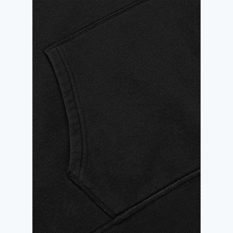 Мъжки суитшърт Pitbull Orlando Hooded whashed dark graphite 7