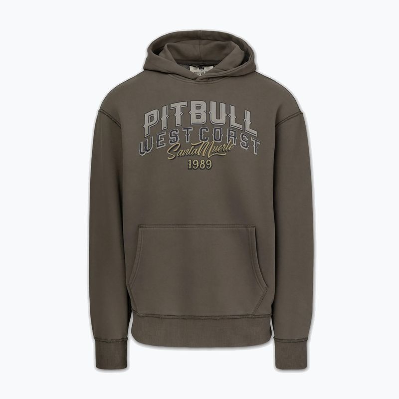 Мъжки суитшърт Pitbull Santa Muerte Hooded major olive 5