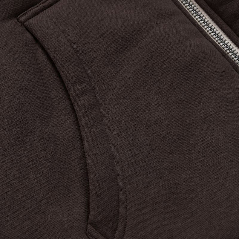 Мъжки суитшърт Pitbull Ruffin Detroit Hooded Zip dark chocolate 11