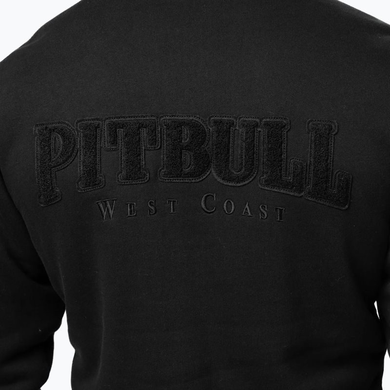 Мъжки суитшърт Pitbull Ruffin Detroit Hooded Zip black/black 5