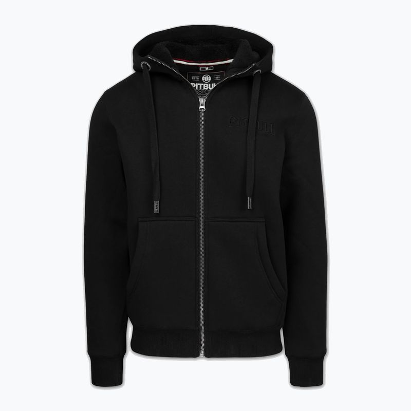 Мъжки суитшърт Pitbull Ruffin Detroit Hooded Zip black/black 6