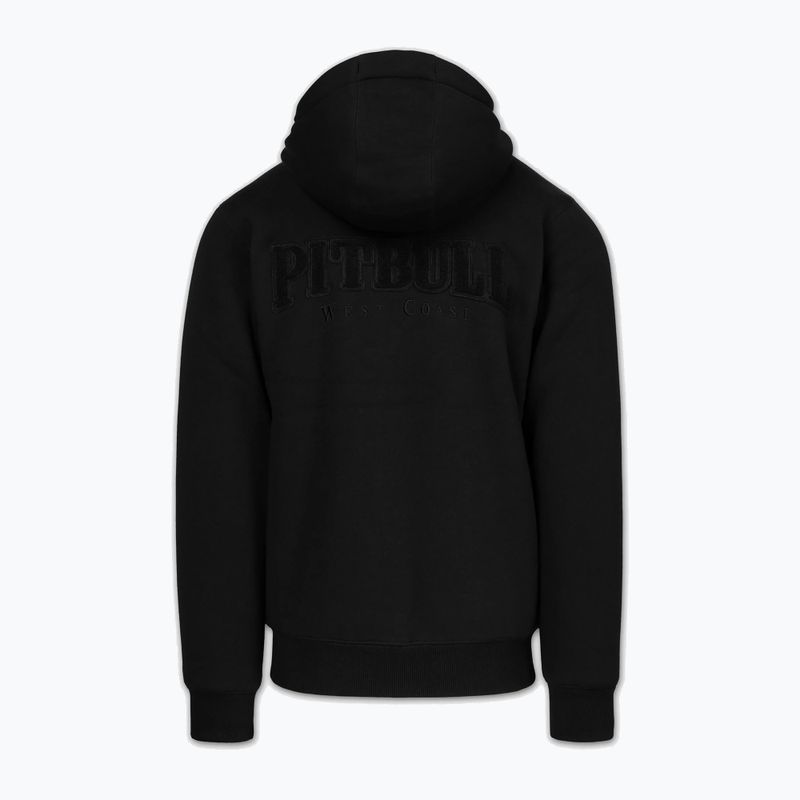 Мъжки суитшърт Pitbull Ruffin Detroit Hooded Zip black/black 7