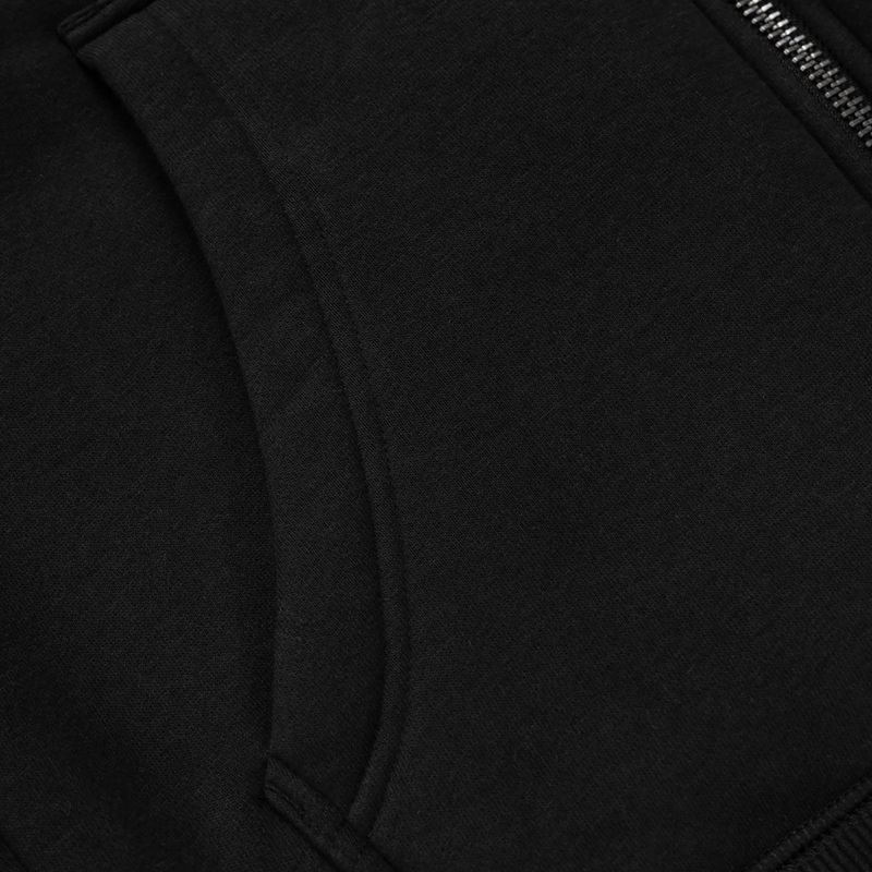 Мъжки суитшърт Pitbull Ruffin Detroit Hooded Zip black/black 12