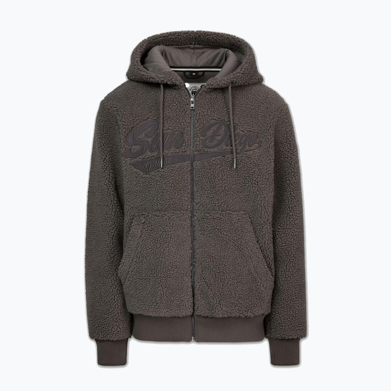 Мъжки суитшърт Pitbull Galaxy Hooded Zip taupe 5