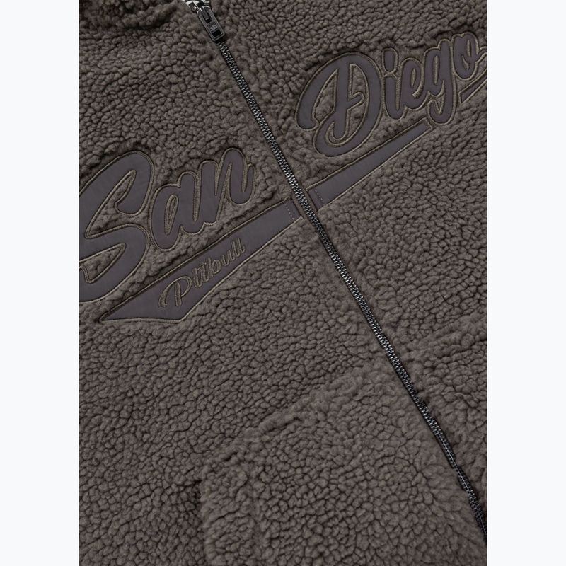 Мъжки суитшърт Pitbull Galaxy Hooded Zip taupe 8