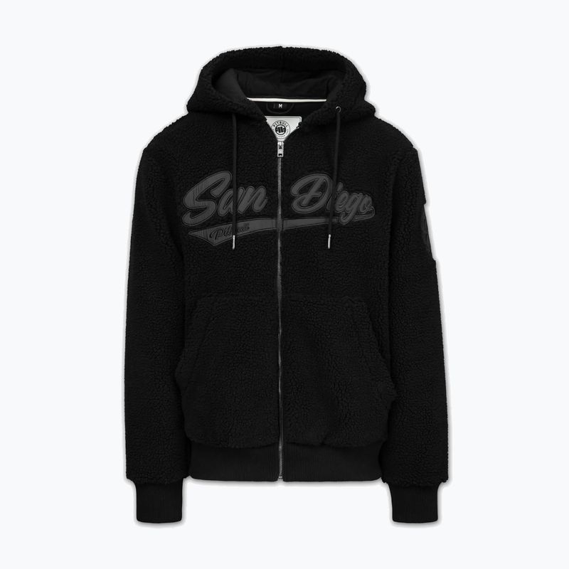Мъжки суитшърт Pitbull Galaxy Hooded Zip black 5