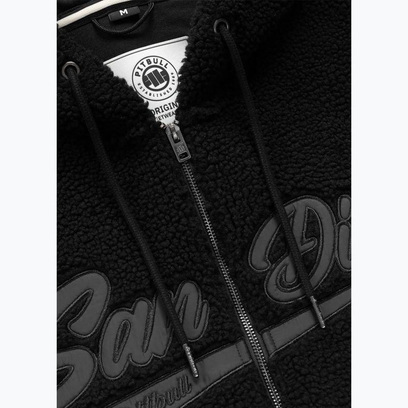 Мъжки суитшърт Pitbull Galaxy Hooded Zip black 7