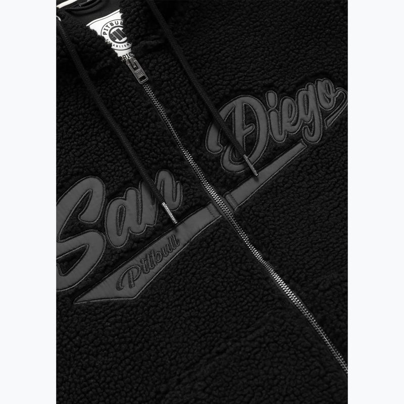 Мъжки суитшърт Pitbull Galaxy Hooded Zip black 8