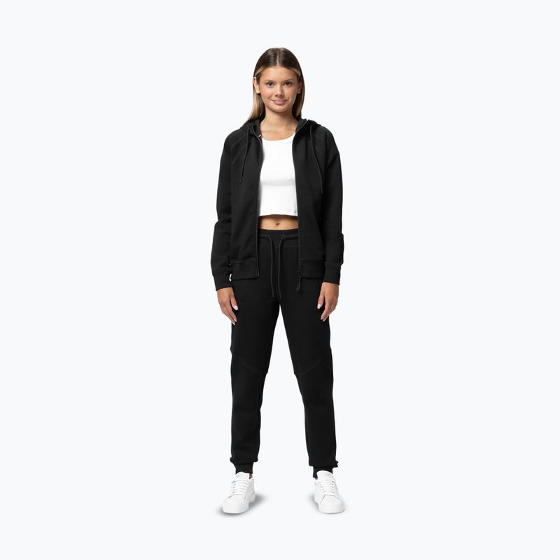 Дамски суитшърт Pitbull Explory Hooded Zip black 2