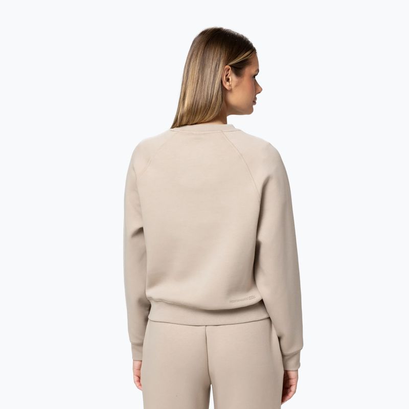 Дамски суитшърт Pitbull Discovery Crewneck Sweatshirt cappuccino 3