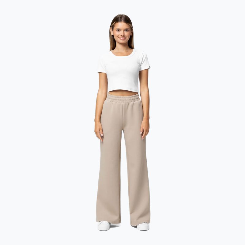 Дамски панталони Pitbull Open Discovery Track Pants cappuccino 2