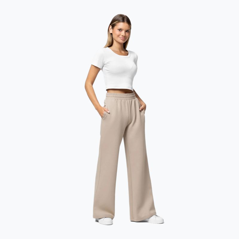 Дамски панталони Pitbull Open Discovery Track Pants cappuccino 4