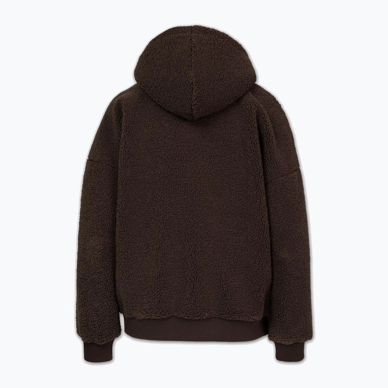Дамски суитшърт Pitbull Daisy Hooded Zip dark chocolate 7