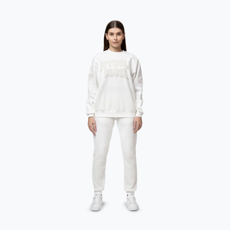 Дамски суитшърт Pitbull Crewneck Fiora off white 2