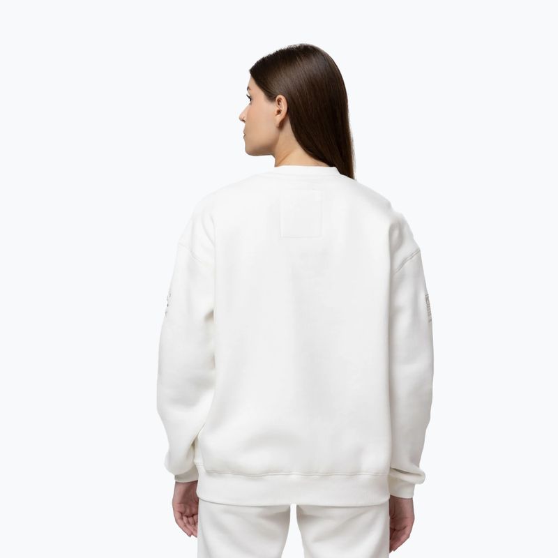 Дамски суитшърт Pitbull Crewneck Fiora off white 3