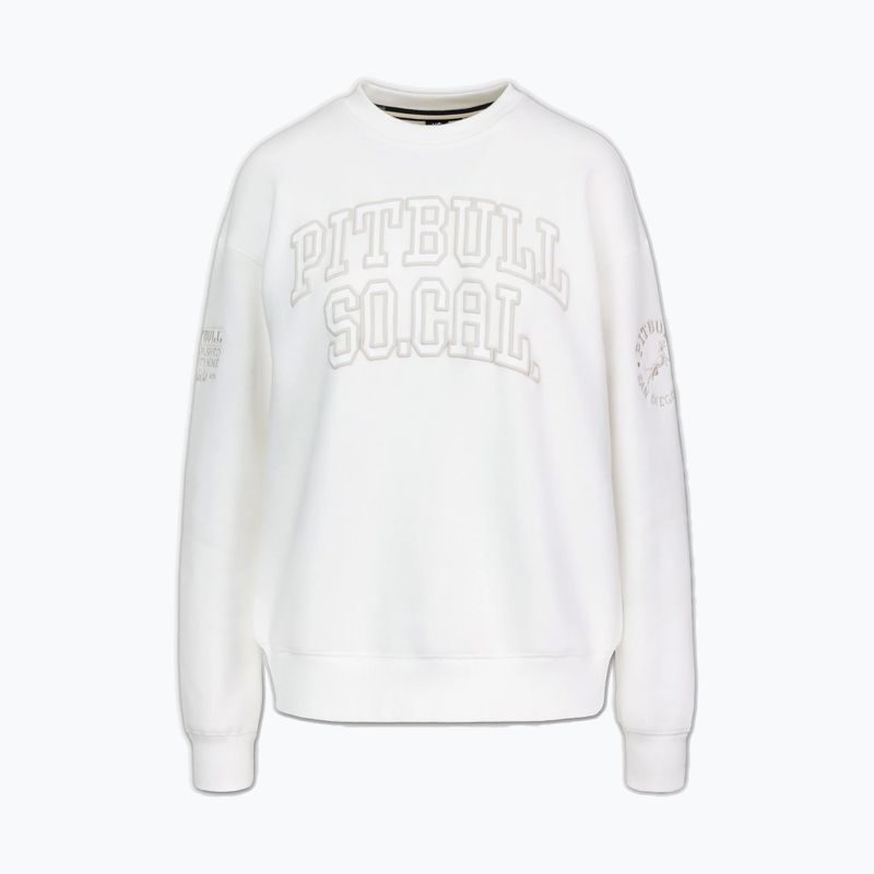 Дамски суитшърт Pitbull Crewneck Fiora off white 4
