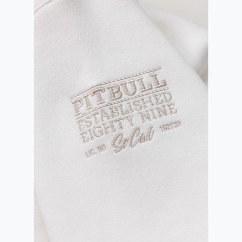 Дамски суитшърт Pitbull Crewneck Fiora off white 9