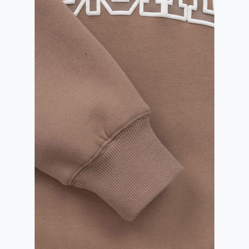 Дамски суитшърт Pitbull Crewneck Fiora chocolate mousse 10