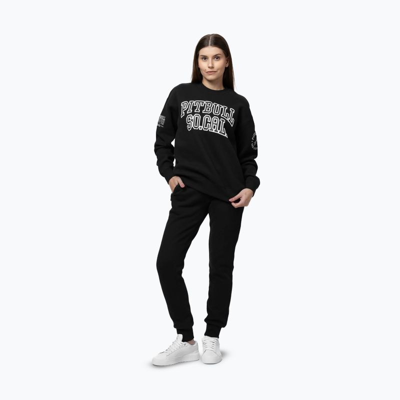 Дамски суитшърт Pitbull Crewneck Fiora black/black 2