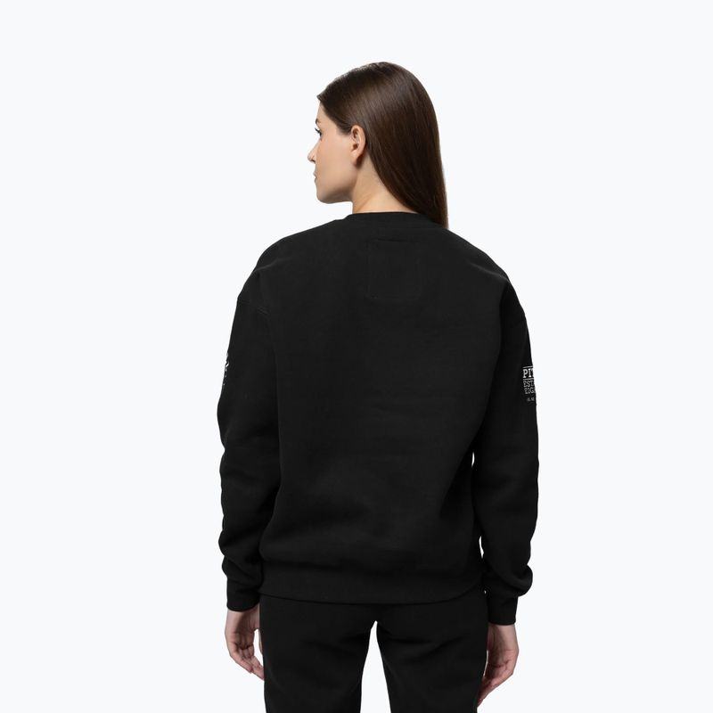 Дамски суитшърт Pitbull Crewneck Fiora black/black 3