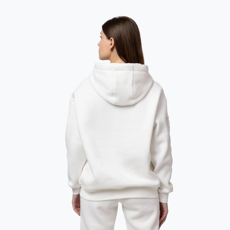 Дамски суитшърт Pitbull Fiora Hooded off white 3