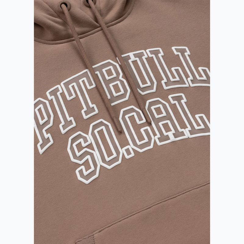 Дамски суитшърт Pitbull Fiora Hooded chocolate mousse 8