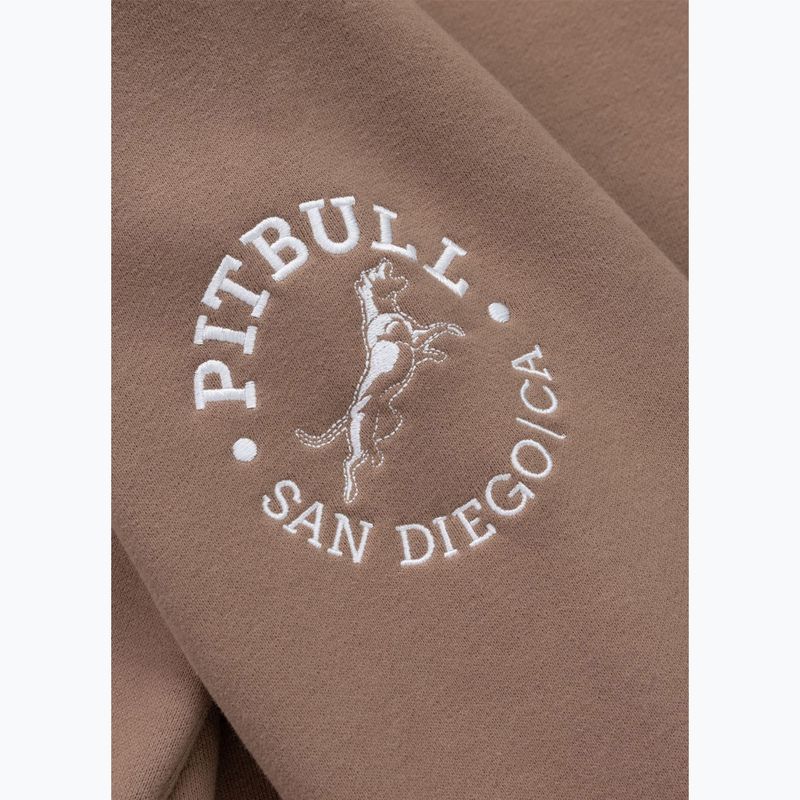 Дамски суитшърт Pitbull Fiora Hooded chocolate mousse 9