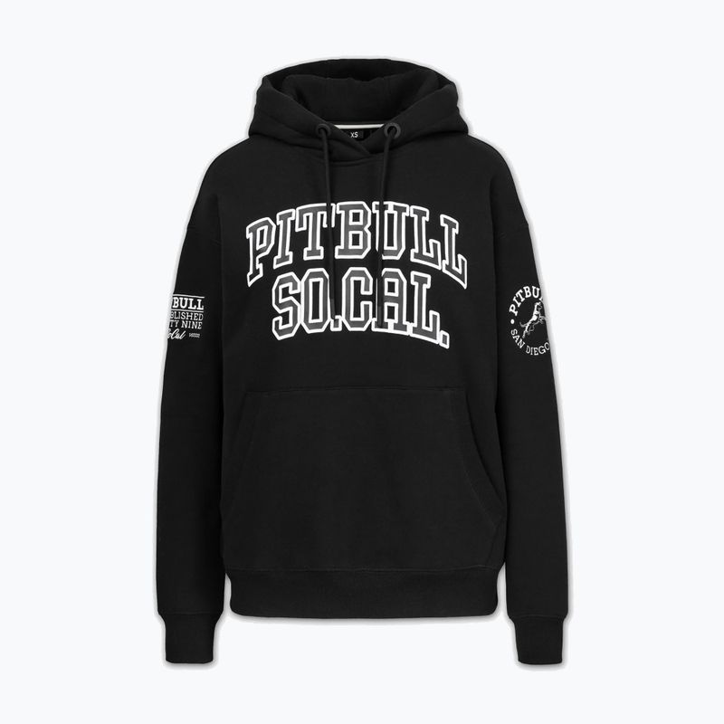 Дамски суитшърт Pitbull Fiora Hooded black 4