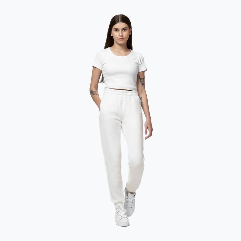 Дамски панталони Pitbull Fiora Slim off white 2