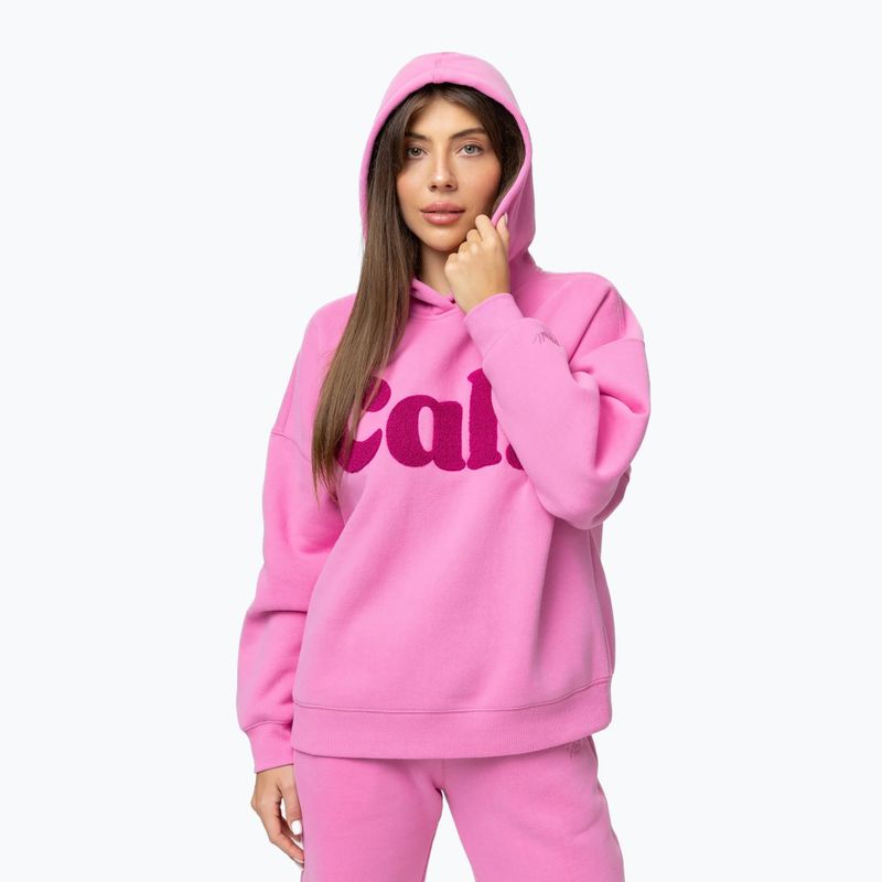 Дамски суитшърт Pitbull Cal. Hooded ice pink 5
