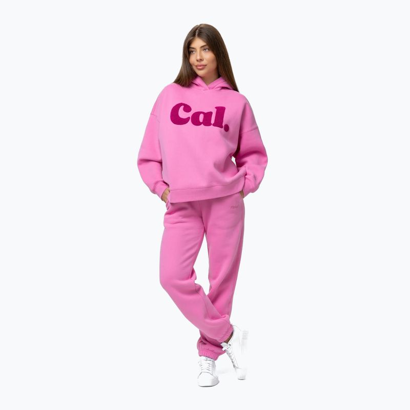 Дамски суитшърт Pitbull Cal. Hooded ice pink 6