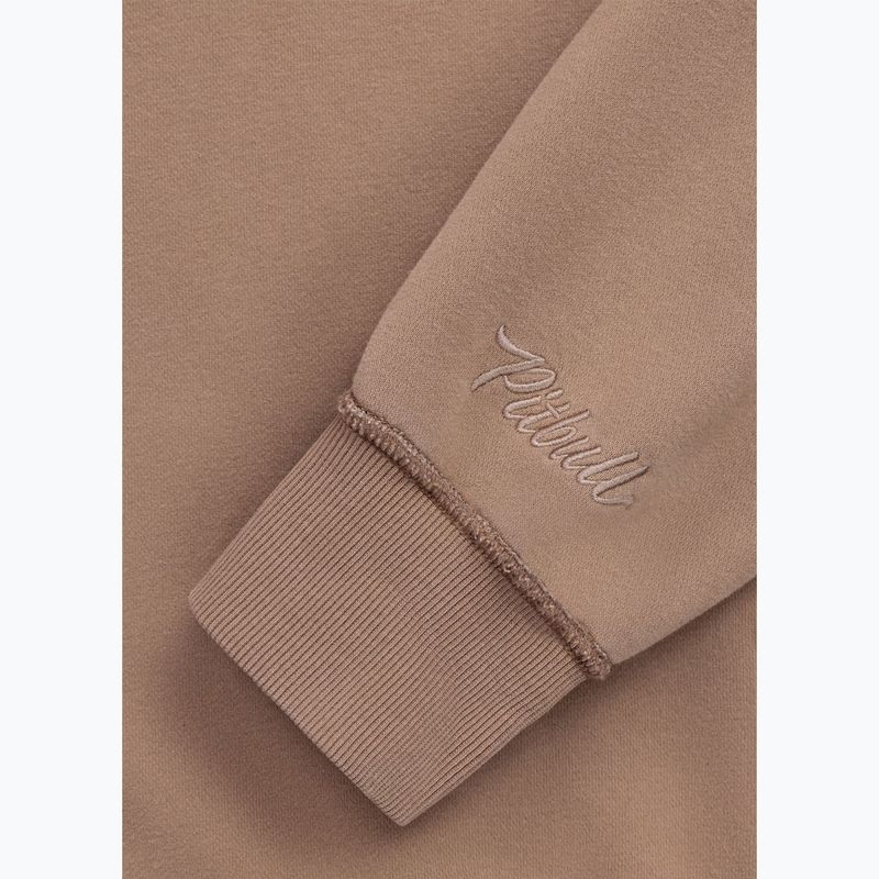 Дамски суитшърт Pitbull Lovia Hooded chocolate mousse 8