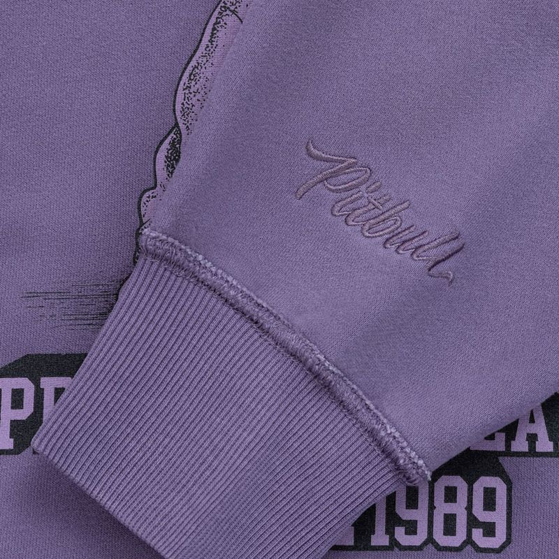 Дамски суитшърт Pitbull Love Bites Hooded dusty grape 8