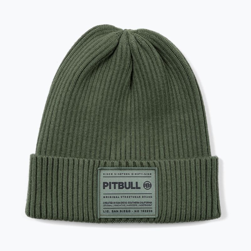 Зимна шапка Pitbull Beanie Dock grassy green