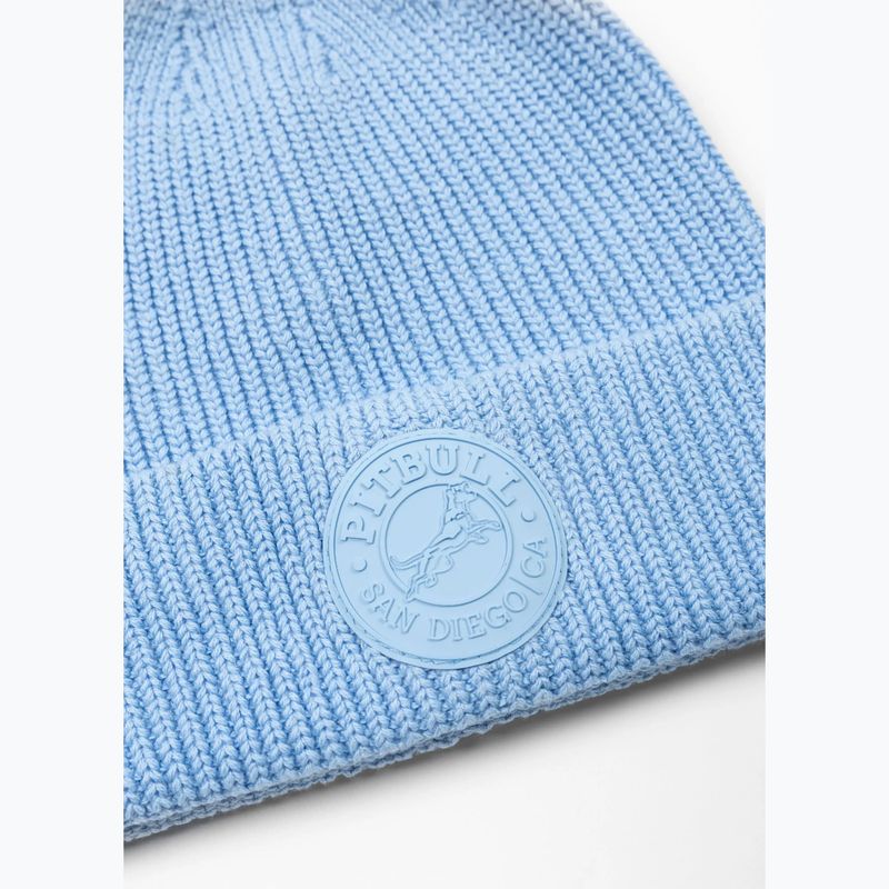 Зимна шапка Pitbull Beanie San Diego Ca light blue 2