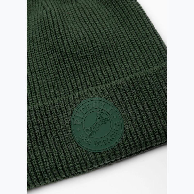Зимна шапка Pitbull Beanie San Diego Ca dark green 2