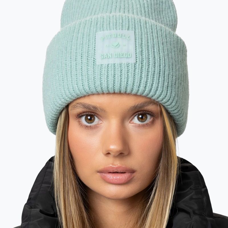 Зимна шапка Pitbull Beanie Love PB light mint 4