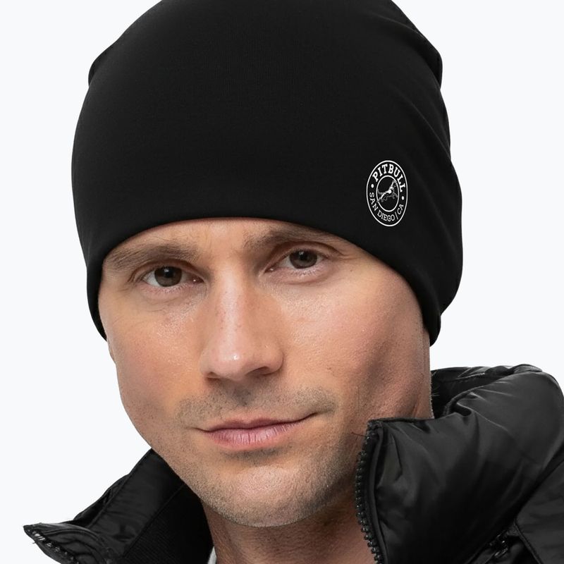 Зимна шапка Pitbull San Diego Ca Beanie black 3