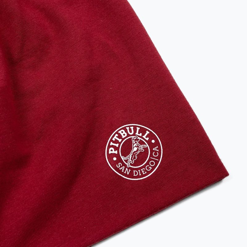 Зимна шапка Pitbull San Diego Ca Beanie burgundy 2