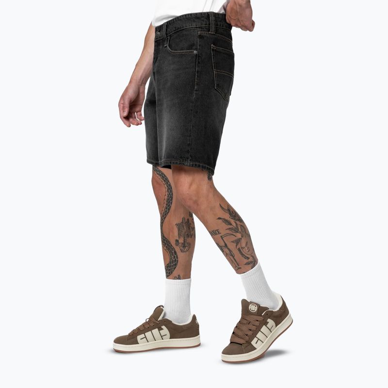 Мъжки шорти Pitbull Bayside Jeans Pocket black 4