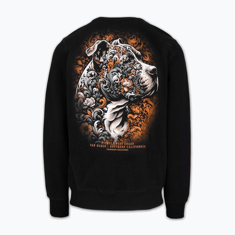Мъжки суитшърт Pitbull Crewneck Tattoo black 2