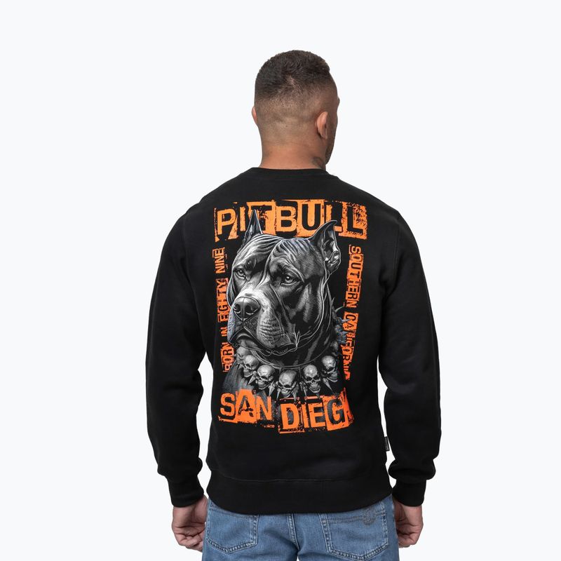 Мъжки суитшърт Pitbull Crewneck Blacky black 3