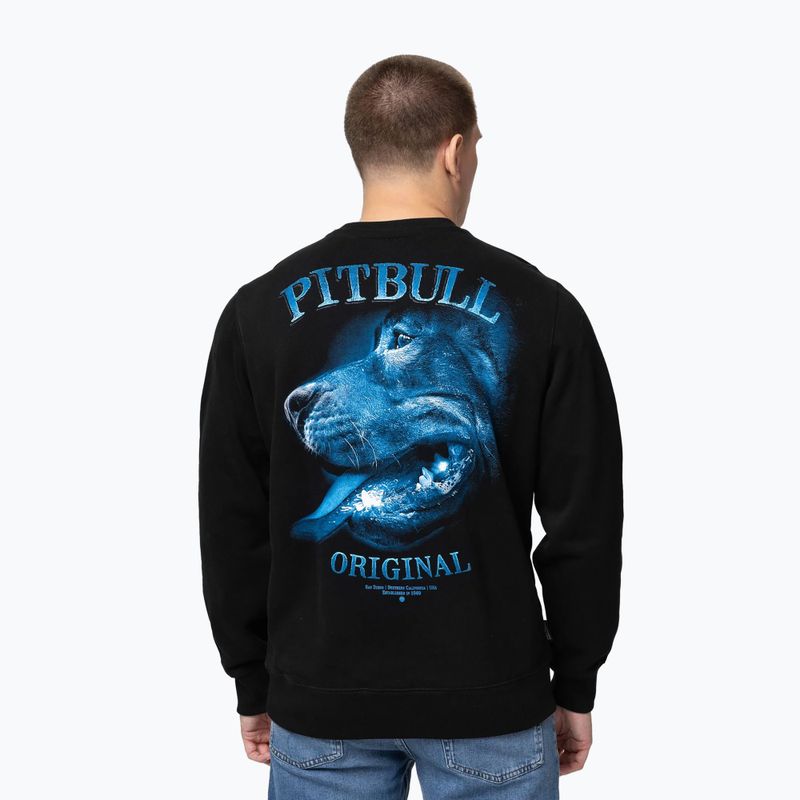 Мъжки суитшърт Pitbull Crewneck Midnight black 3