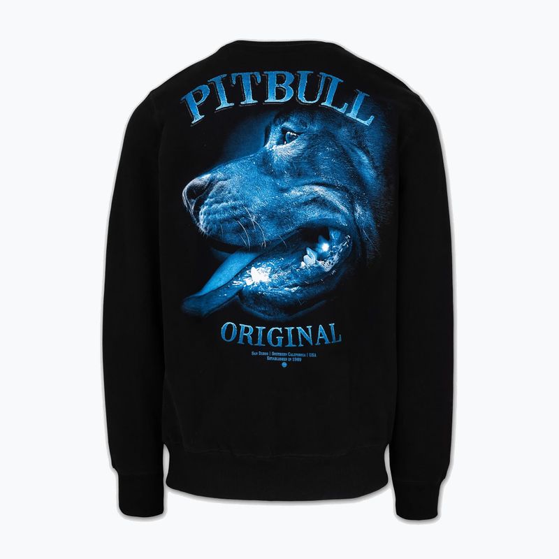 Мъжки суитшърт Pitbull Crewneck Midnight black 6