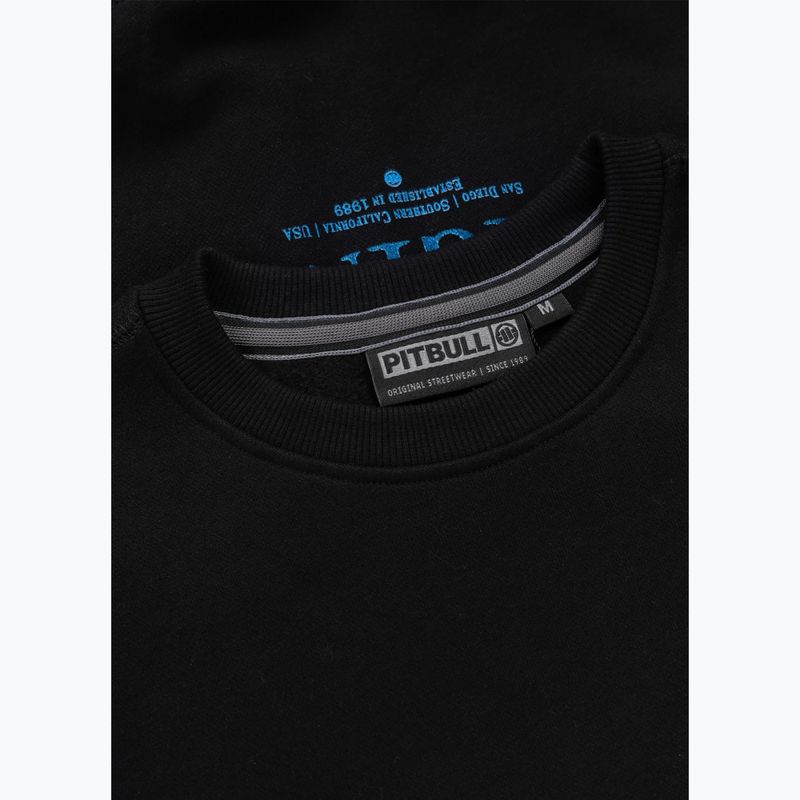 Мъжки суитшърт Pitbull Crewneck Midnight black 7