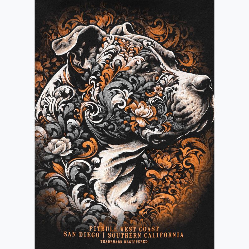 Мъжки суитшърт Pitbull Tattoo Hooded black 5