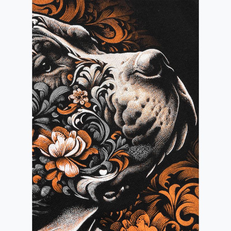 Мъжки суитшърт Pitbull Tattoo Hooded black 6