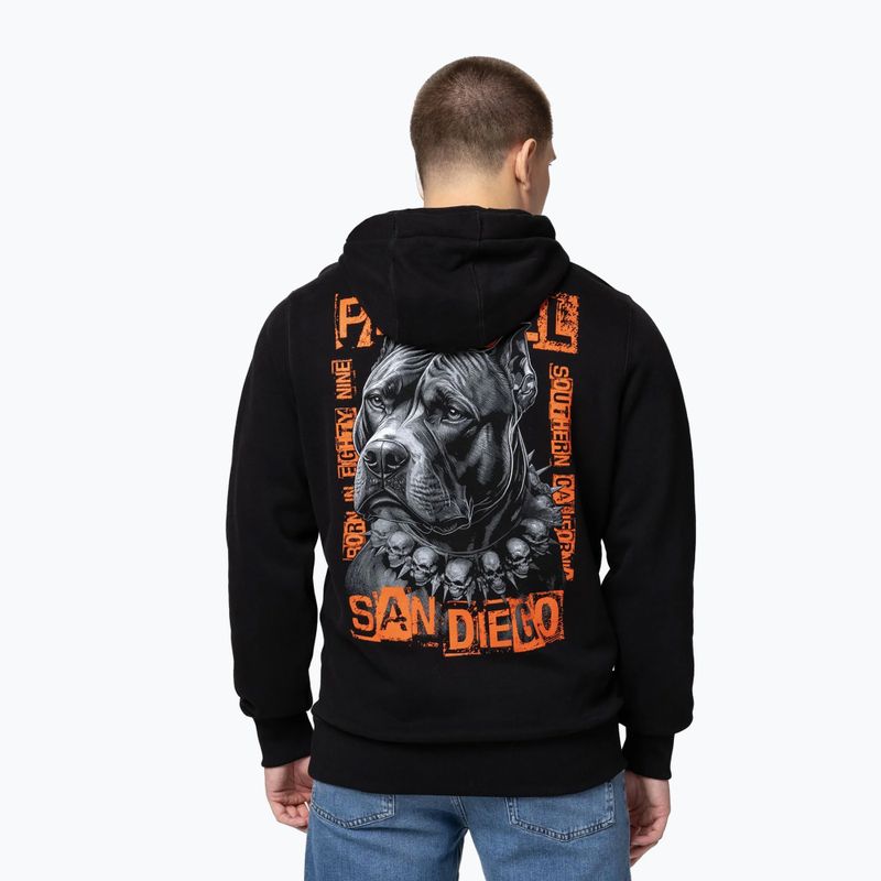 Мъжки суитшърт Pitbull Blacky Hooded black 2